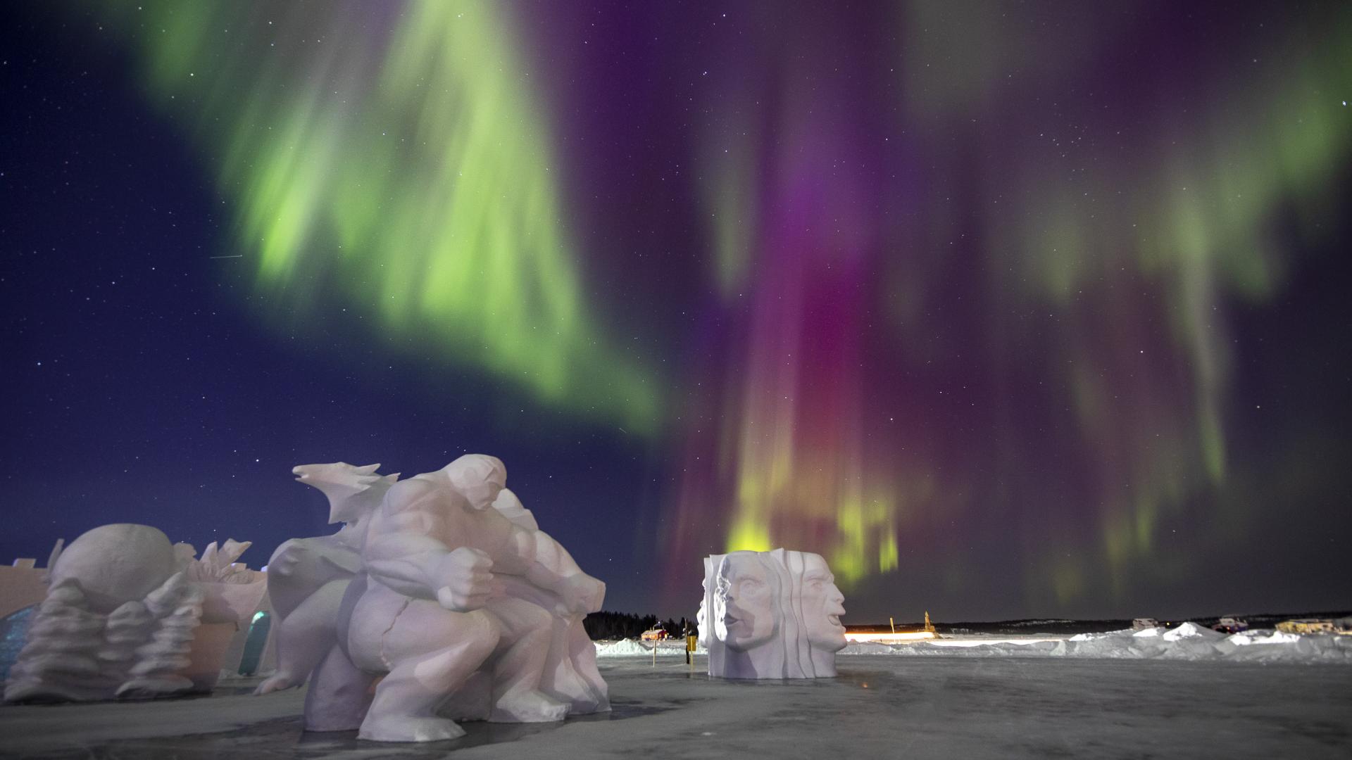Aurora Snow Castle Mar 23, 2023 - Bill Braden