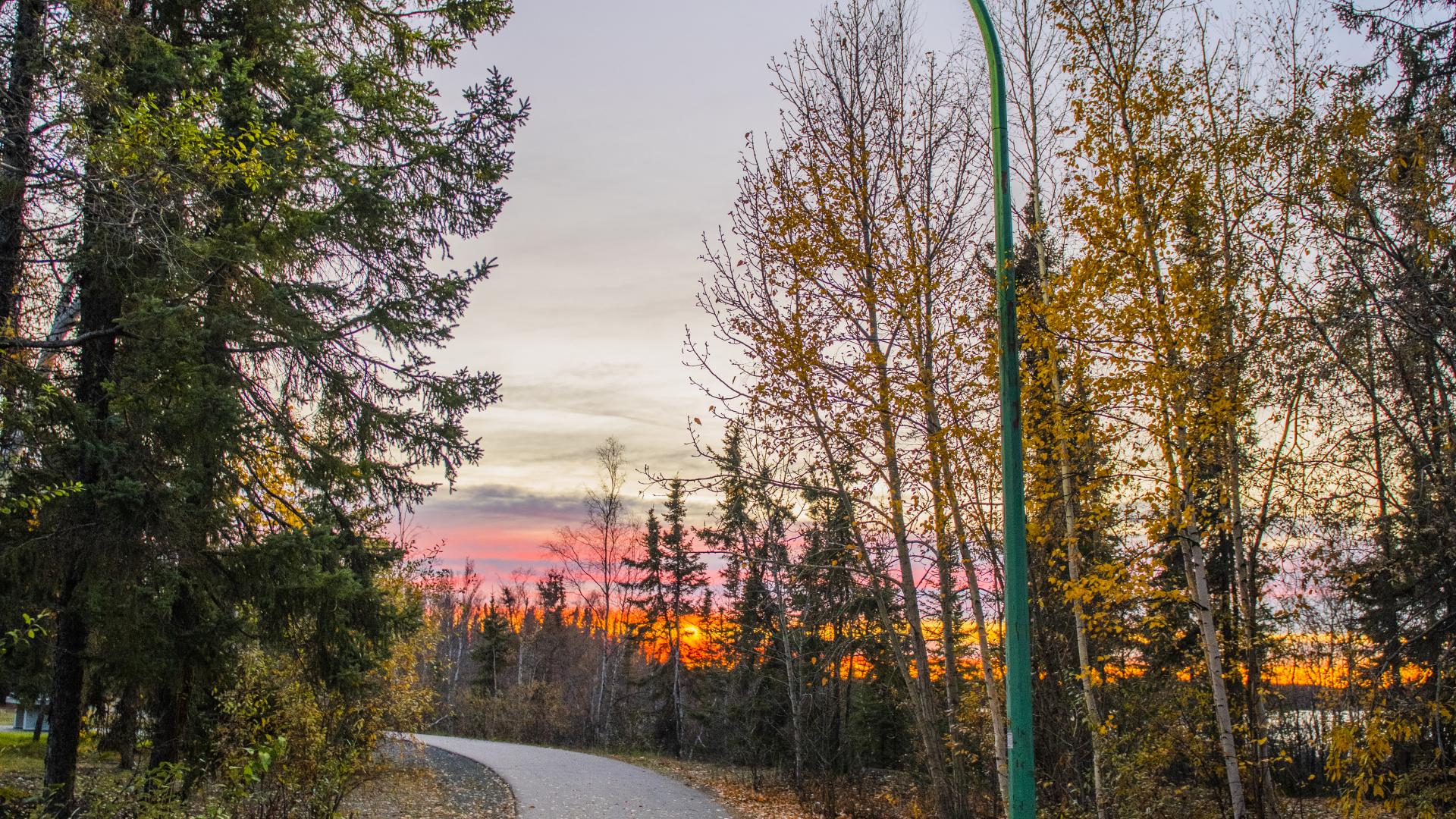 Frame lake trail, Autumn